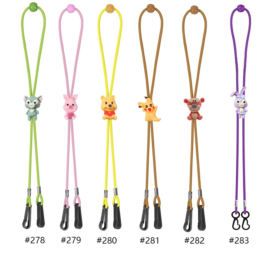 2 IN 1 สายเชือกคล้องคอ กันหาย พร้อมตะขอ ปรับได้ สําหรับเด็ก