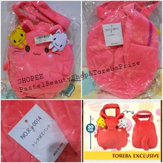 พร้อมส่ง✔[TOREBA]กระเป๋า แมว Toreba [Toreba Exclusive] Toretas Plumpy Bag ~w/ Friends Emblem~