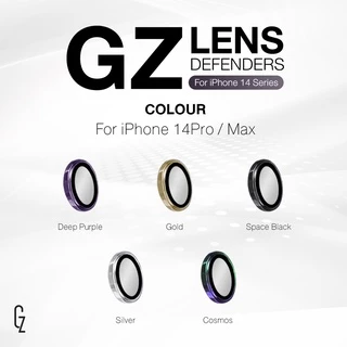 ฟิล์มป้องกันเลนส์กล้อง GZ Lens Defender สำหรับ iPhone 14 / 14Plus / 14Pro / 14ProMax
