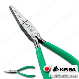 คีมปากแหลม 5" KEIBA HF-D04 flat nose pliers มินิ ปลายแบน คิบบา