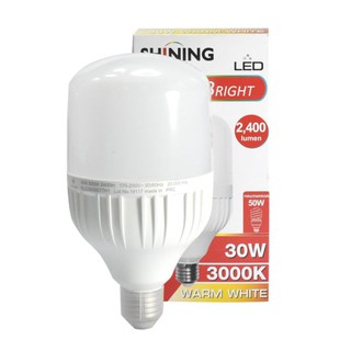 TOSHIBA LED Super Bright 30watt วอร์มไวท์ ww