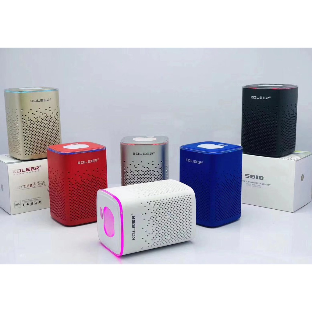 MODEL:KOLEER S818 Bluetooth Version: 5.0 EDR Bluetooth Distance: 15M Speaker