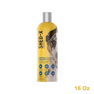 Shed-x Dermaplex 16oz (473ml) อาหารเสริมลดขนร่วงและบำรุงขนสำหรับสุนัข