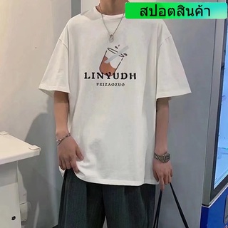 5XLเสื้อยืดคอกลม แขนสั้น พิมพ์ลาย ทรงหลวม สไตล์ฮิปฮอป ญี่ปุ่น สตรีท ฤดูร้อน ขนาดใหญ่ สําหรับผู้ชาย ผู้หญิง ทุกเพศ