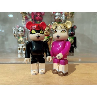 (ของแท้ไม่มีกล่อง) Be@rbrick Series 37 Artist: Cat Eyed Boy &amp; Secret (Bearbrick)