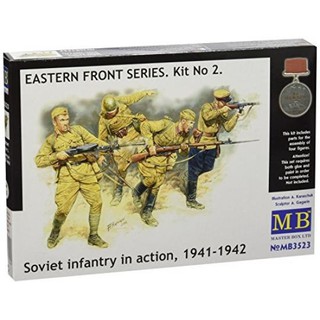 ฟิกเกอร์โมเดล Figure Model 1/35 Master Box MB3523 EASTERN FRONT SERIES