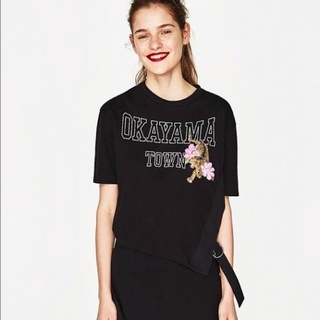 เสื้อยืด Zara Trafaluc Spring ปี2017