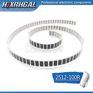 50PCS 2512 SMD Resistor 100 ohm 1W 5% 100R 101 hjxrhgal