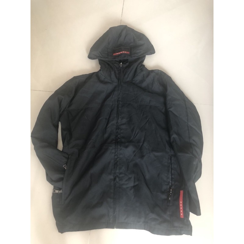 เสื้อJacketแบรนด์เนม Prada แท้ 💯✔️มือสอง