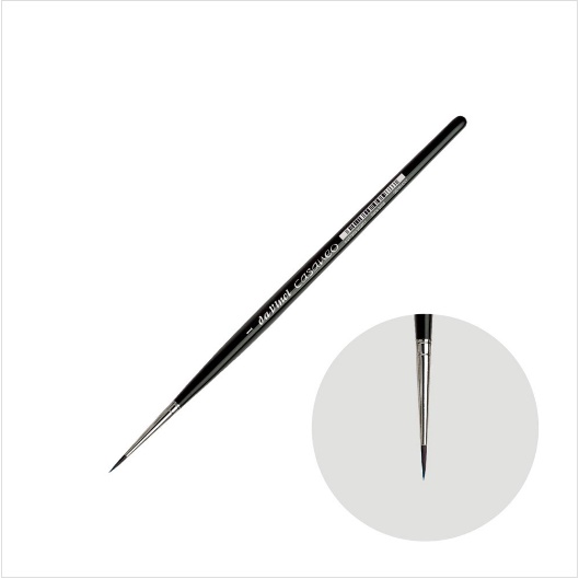 พู่กันกลม Davinci Master Casaneo brush ใยสังเคราะห์เสมือนจริง Series 5598 Fiber Round Brush