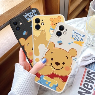 เคสโทรศัพท์มือถือ ลายการ์ตูนหมีพูห์ และน้ําผึ้ง สําหรับ Huawei P20 P30 P40 P50 Pro Plus