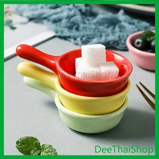 DeeThai ถ้วยเล็ก ถ้วยน้ำจิ้ม เซรามิกส์ น่ารัก Sauce cup