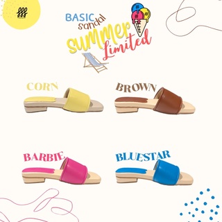 แนะนำ+1ไซซ์ Fluffystep : Basic sandal limited (Super soft&amp;comfy)