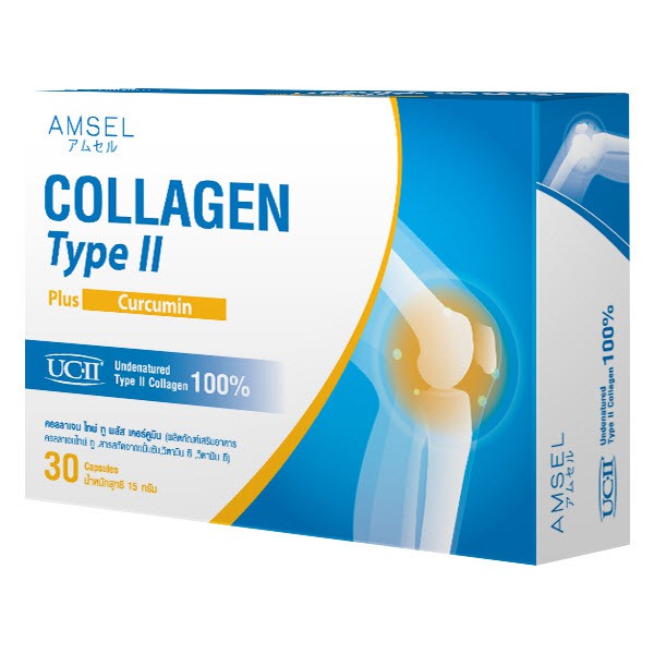 Amsel Collagen Type II Plus Curcumin 30's