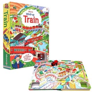 Usborne book Wind-up Busy : Train