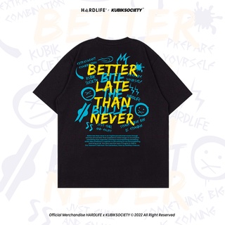 [COD]Society x Hardlife Cube - เสื้อยืด ลาย HardSociety สีดําS-5XL