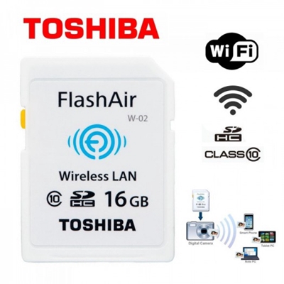 Toshiba FlashAir  Wireless SD Card