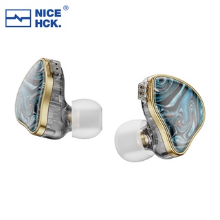 Nicehck NX7 MK4 หูฟังเอียร์บัด HIFI 7 ยูนิต ไม้กันสั่น พร้อมฟิลเตอร์ปรับแต่ง IEM