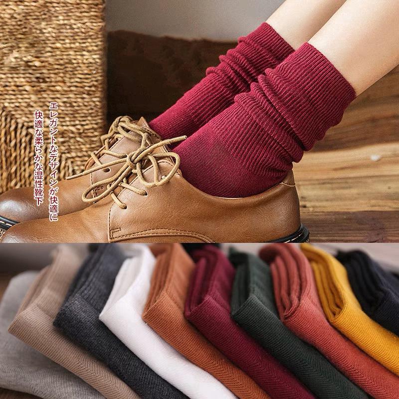 แหล่งขายและราคาถุงเท้าผ้าฝ้าย สีพื้น มีให้เลือกหลายสีอาจถูกใจคุณ