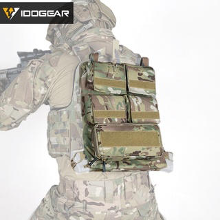 Idogear แผงกระเป๋าแบบมีซิปสําหรับ Avs Jpc2.0 Cpc Vest 3573