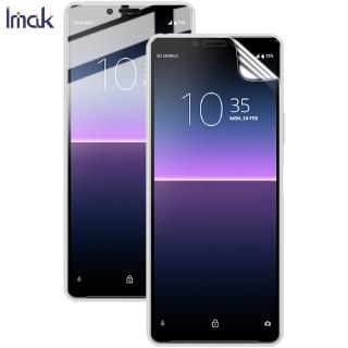 Imak Sony Xperia 10 II ฟิล์มไฮโดรเจลนิ่ม ป้องกันหน้าจอ แบบเต็มจอ บางพิเศษ