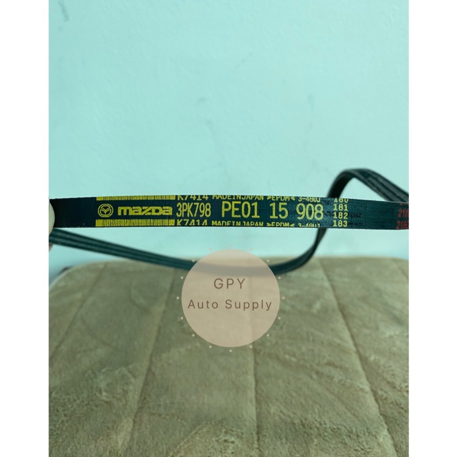 MAZDA CX5 2.0 (PE01-15-908 3PK798) เข็มขัดพัดลม