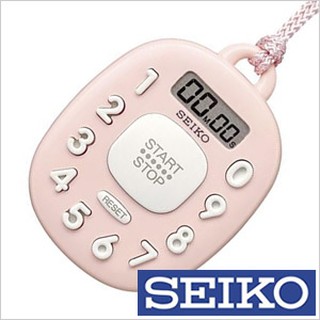 Seiko รุ่น MT716 P นาฬิกาจับเวลาถอยหลัง สีชมพู ใช้งานง่าย