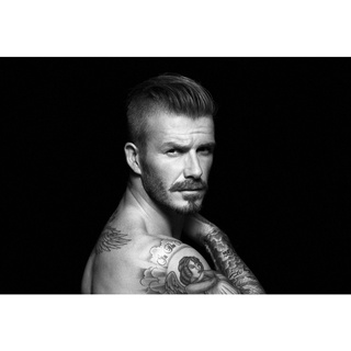 โปสเตอร์ David Beckham เดวิด เบคแคม Manchester United MUFC แมนเชสเตอร์ยูไนเต็ด แมนยู Poster รูปภาพ Red Devils ฟุตบอล