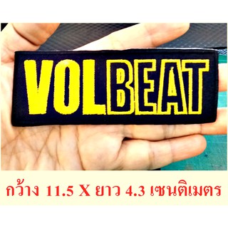 อาร์มรีดเสื้อ ตัวรีด ตัวปัก งาน DIY * VOLBEAT *