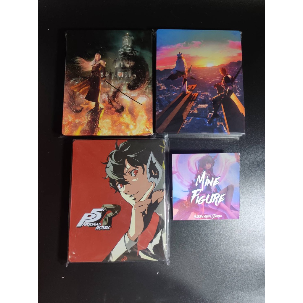 กล่องเหล็ก Ps4 Steel Book Final Fantasy 7 Remake Intergrade / Persona 5 Royal FFVII