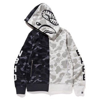 BAPE X NBHD camouflage shark sweater