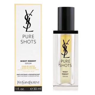 ysl pure shots night reboot serum 30ml