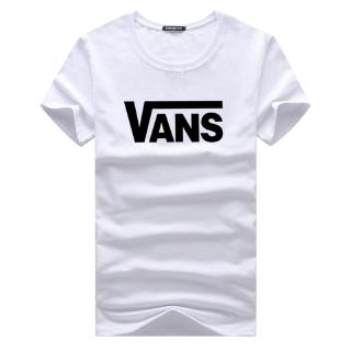 เสื้อยืดแฟชั่น vans คอก ลมแขนสั้นหลากสีสัน s~5 xl