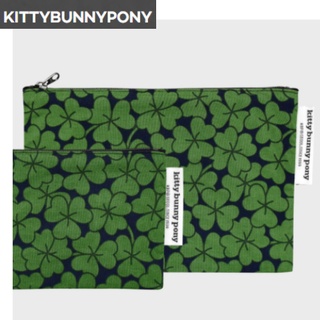 [KBP] กระเป๋าผ้า ลาย Kitty Bunny_Lucky Clover