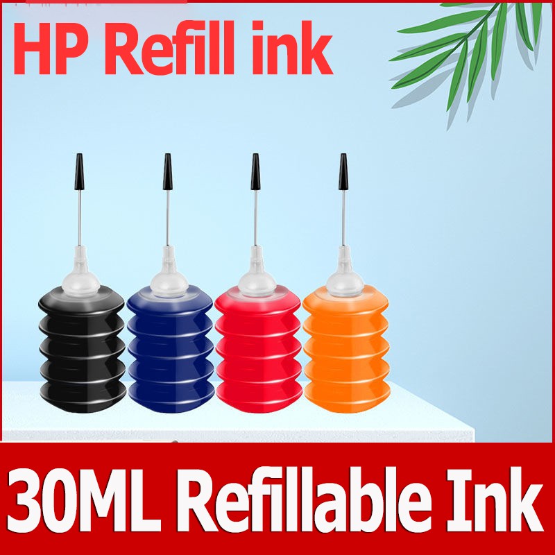 HP 21 22 46 60 61 63 65 67 678 680 682 901 หมึกเติมสำหรับ HP 1110 1112 2132 2623 2622 2655 F4288 F24