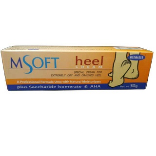 M.SOFT HEEL CREAM 30G สำหรับส้นเท้าแห้งและแตก