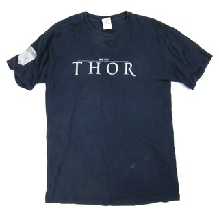 เสื้อยืด THOR แท้ จากค่ายหนัง Marvel studio เมืองนอก สีกรม (มือ2)