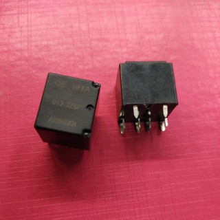 รีเลย์ 12VDC 10ขา 25A  HFKA-012-2ZSPT  เป็นรีเลย์ 2coil  ใช้ในบอร์ดรถ