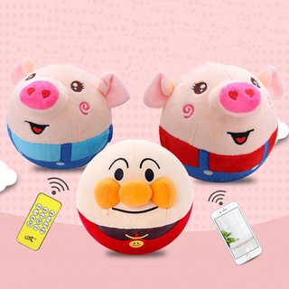 15cm ของเล่นเด็ก ตุ๊กตาหมู มีเสียงเพลง Anpanman และเสียงสั่นได้ พอร์ต Usb