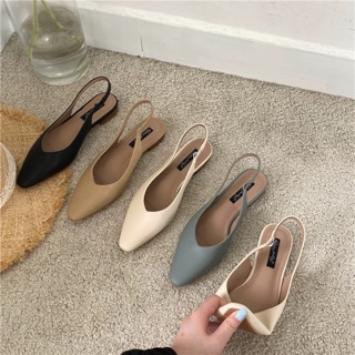 Lyra flat mules shoe #preorder