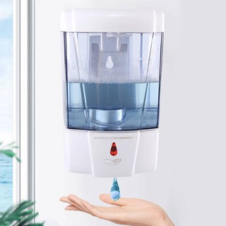 เครื่องกดสบู่อัตโนมัติ เครื่องจ่ายเจลล้างมือ แบบติดผนัง เซนเซอร์อินฟาเรด AUTOMATIC FOAMDISPENSER