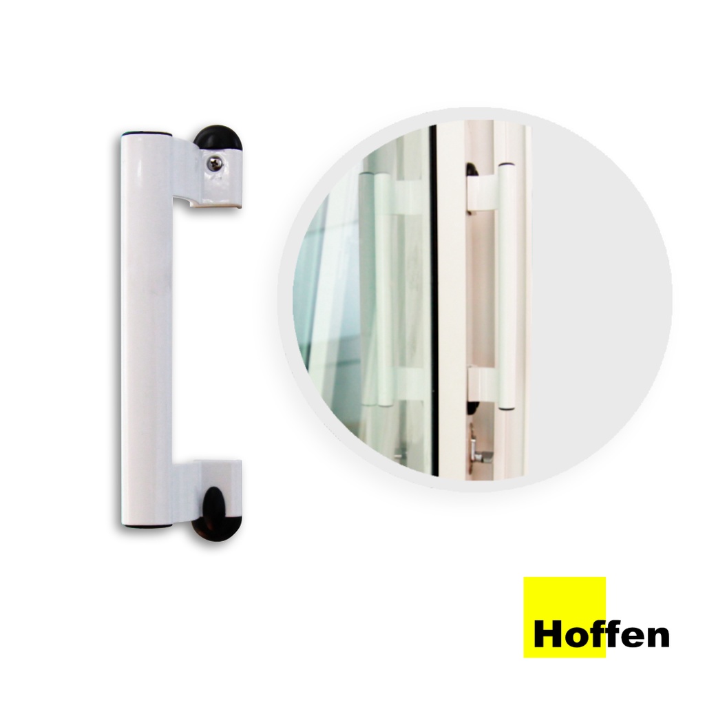 HOFFEN มือจับประตูบานเลื่อน เหล็ก ยาว 21.5 ซม. (2ชิ้น/แพ็ค)