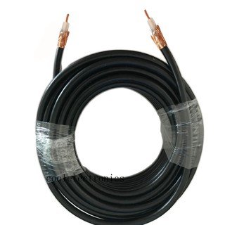 สายเคเบิ้ลเสาอากาศRg 58 50-3 Rf Coaxial Rg - 58 Rx 58 50 โอห์ม 5m 10 M 20m 30m