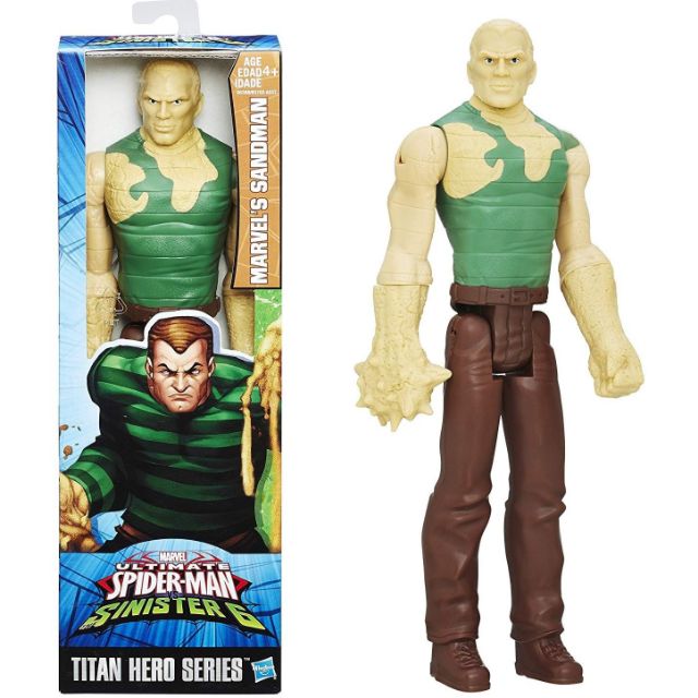 Hasbro B6388 Marvel Titan Hero Series Toy - Sandman 12 Inch Action Figure -  Ultimate Spider-Man v Sinister 6 | Shopee Thailand