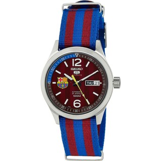 Seiko 5 นาฬิกาข้อมือชาย Sports Blue/Red Watch SRP305K1