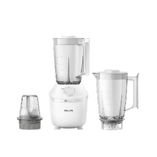 [ส่งฟรี] Philips Blender เครื่องปั่นเอนกประสงค์ พร้อมโถบดแห้งและโถปั่น HR2041/50