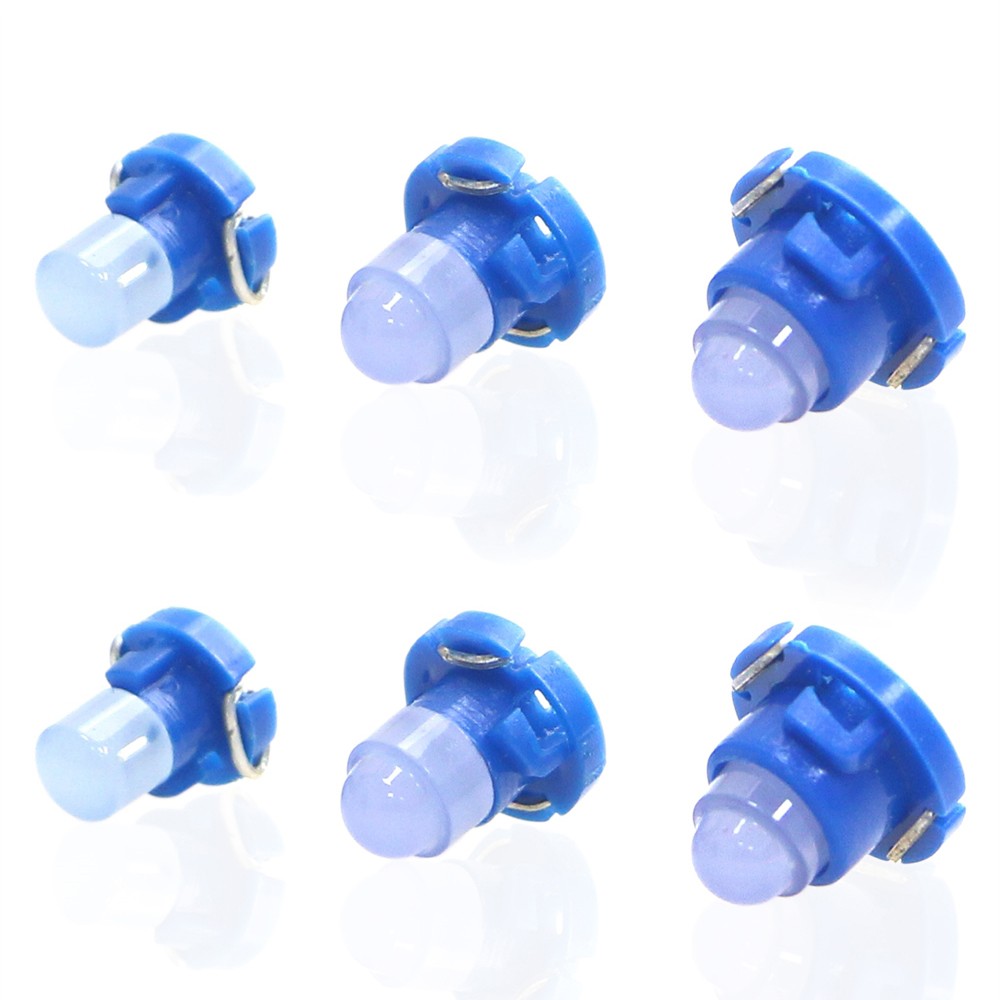 Aeing แผงควบคุมไฟ LED T3 T4.2 T4.7 COB 12V สีขาว แดง น้ําเงิน เหลือง เขียว สําหรับรถยนต์ 1 ชิ้น