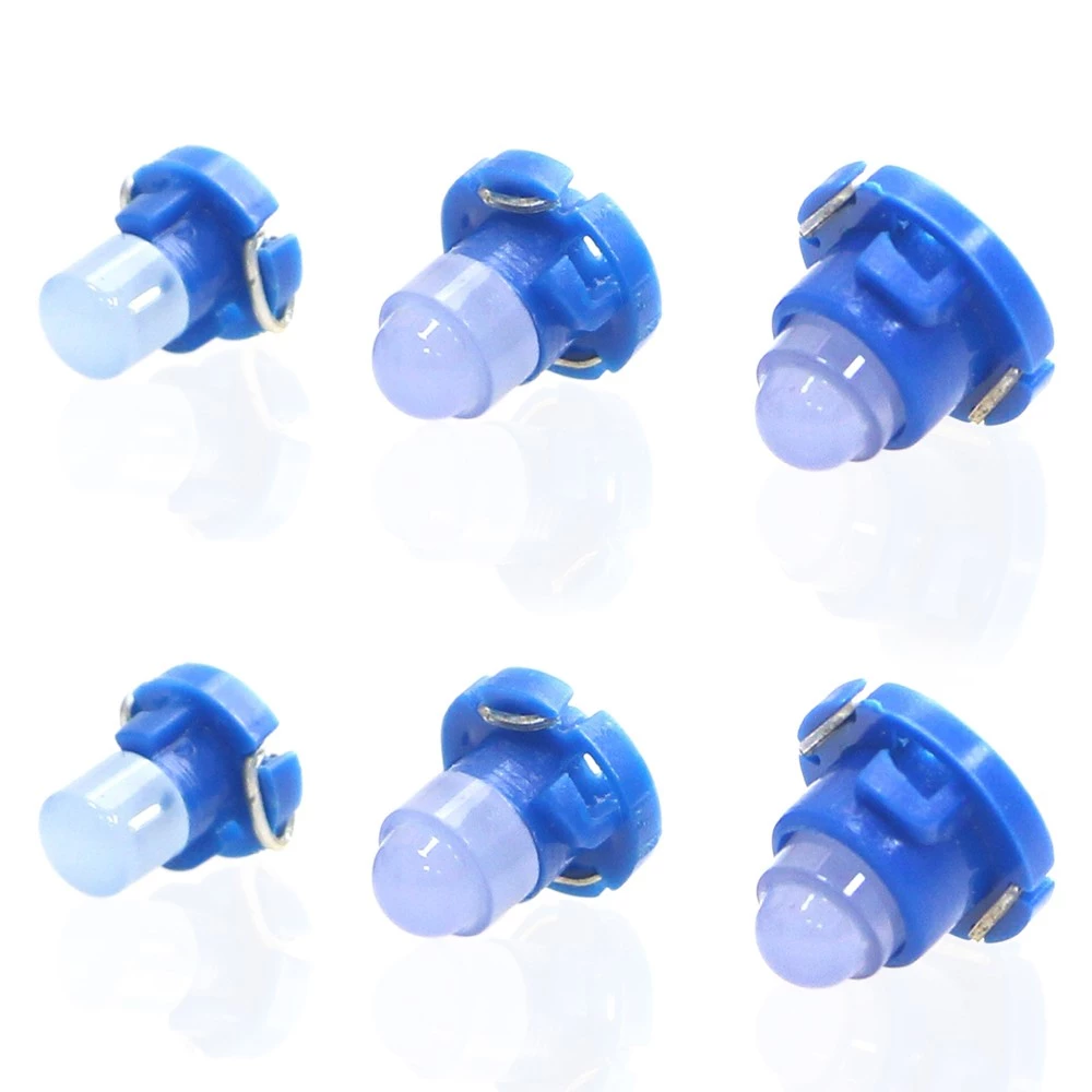 Aeing แผงควบคุมไฟ LED T3 T4.2 T4.7 COB 12V สีขาว แดง น้ําเงิน เหลือง เขียว สําหรับรถยนต์ 1 ชิ้น