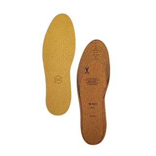 Help Natural Comfort Insoles - leather and cork insoles for Men and Women