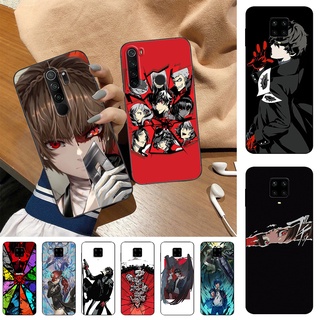 Persona 5 Anime Xiaomi Redmi 9A Redmi 9T Redmi 9C Redmi 9 Redmi 6A anti-drop TPU Soft silicone phone case Cover